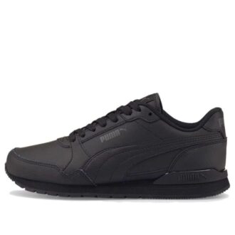 (GS) Zapatillas de cuero ST Runner V3 «Triple Black»