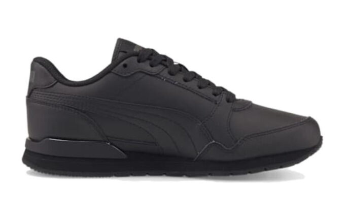 (GS) Zapatillas de cuero ST Runner V3 «Triple Black»