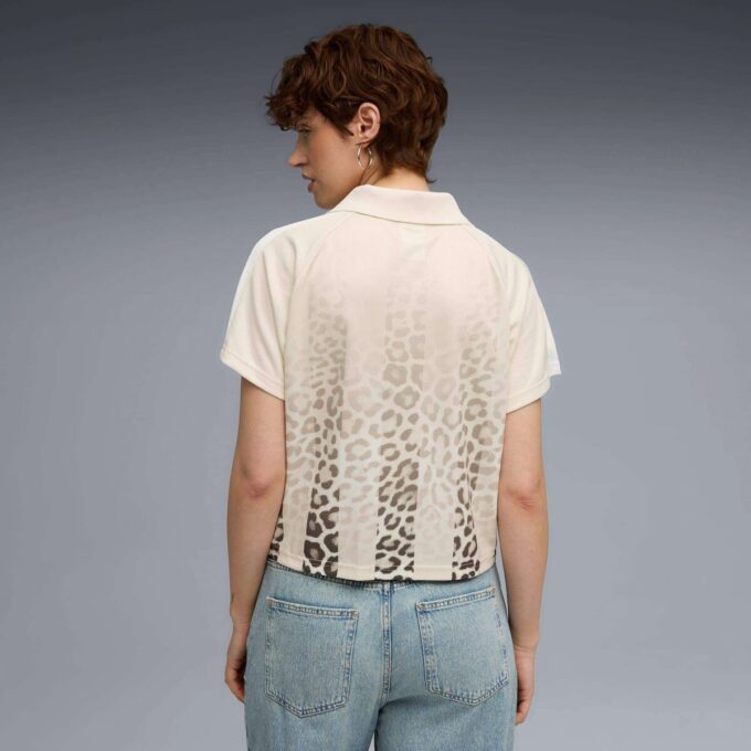 Jersey con estampado animal Leopard Luxe para mujer Jersey con estampado animal Leopard Luxe para mujer