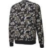 Jersey de manga larga con cuello redondo «Camuflaje negro»