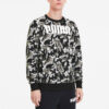 Jersey de manga larga con cuello redondo «Camuflaje negro»