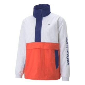Jersey ligero con media cremallera Select MMQ «Naranja»