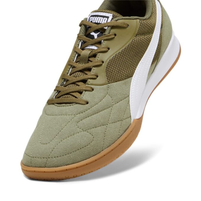 King Top IT «Verde oliva, blanco y dorado»