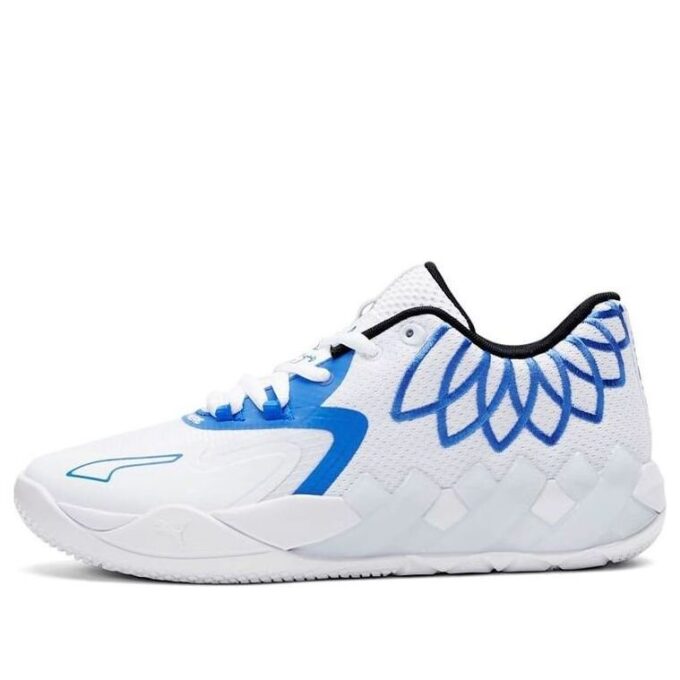 MB.01 Balón LaMelo bajo «Colores del equipo: Blanco Bluemazing»