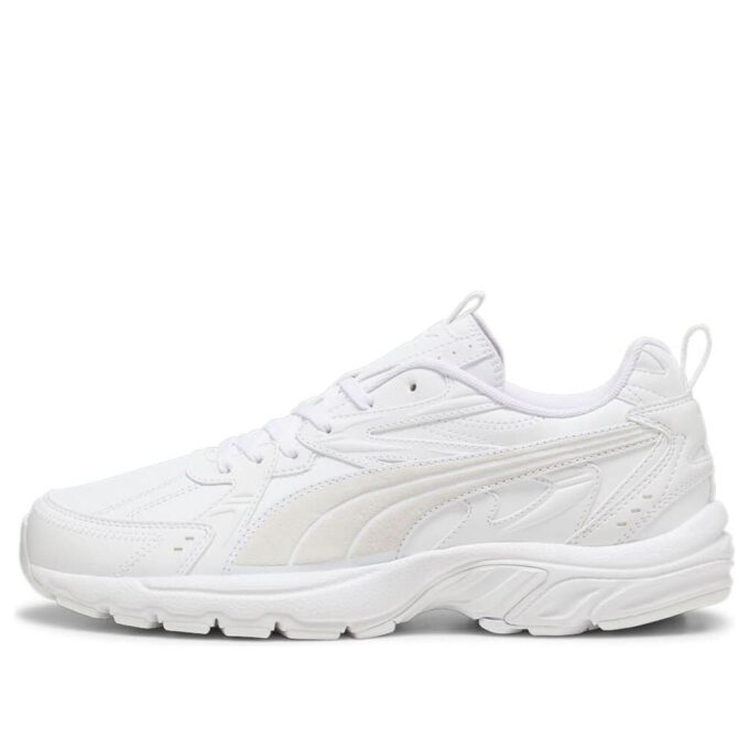 Milenio Tech Leather «Gris Pluma Blanco»
