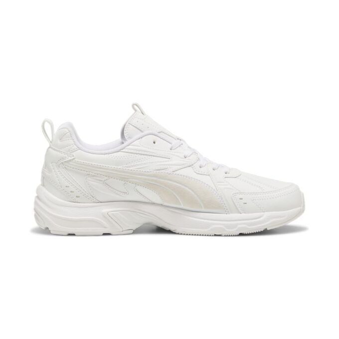 Milenio Tech Leather «Gris Pluma Blanco»