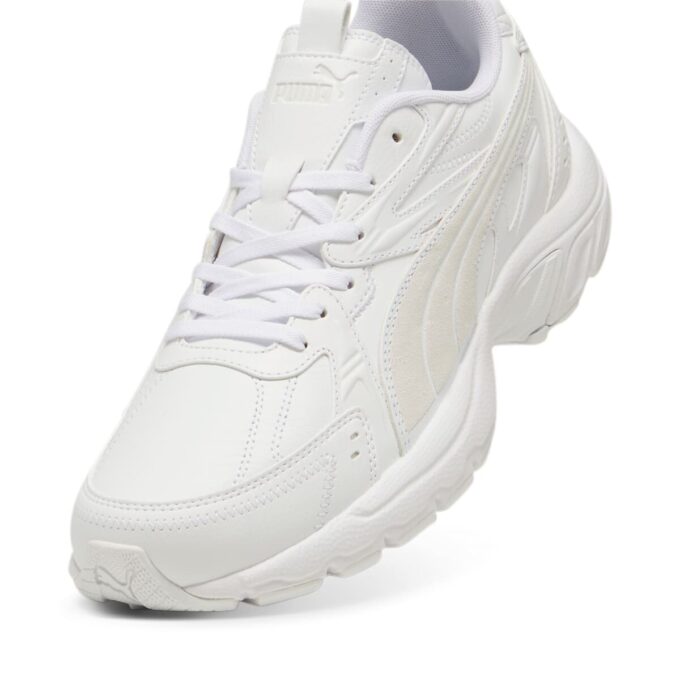 Milenio Tech Leather «Gris Pluma Blanco»