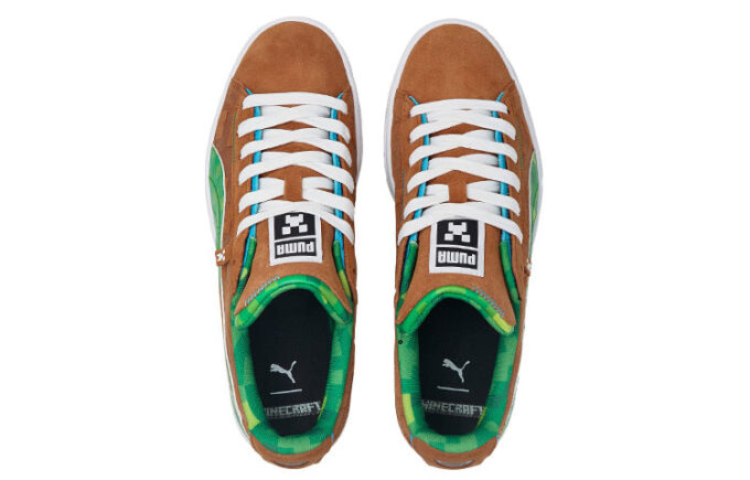 Minecraft x Suede «Bloque de hierba»