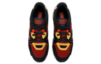 Mirage Mox Suede «Negro Rojo Intenso»