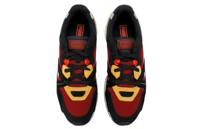 Mirage Mox Suede «Negro Rojo Intenso»