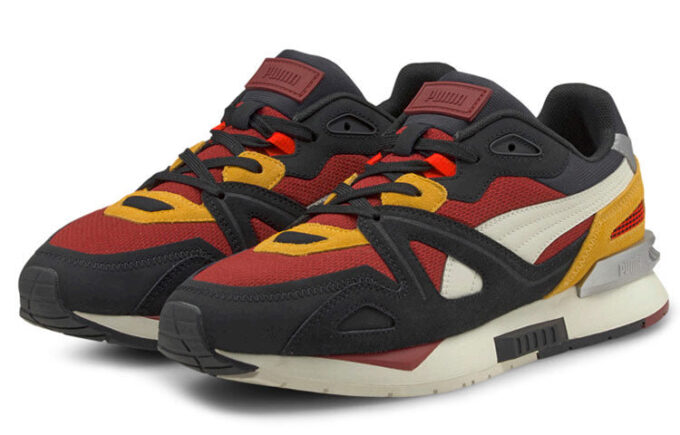 Mirage Mox Suede «Negro Rojo Intenso»