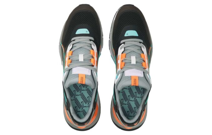 Mirage Sport Tech «Negro Naranja Azul»