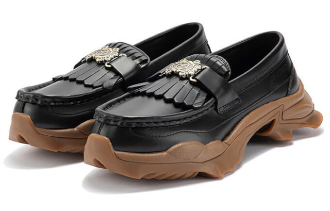 Mocasín PUMA x Palomo Nitefox «Negro Marrón»