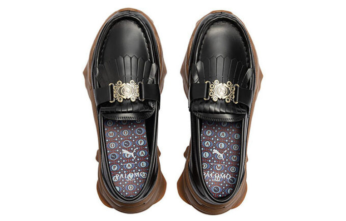 Mocasín PUMA x Palomo Nitefox «Negro Marrón»
