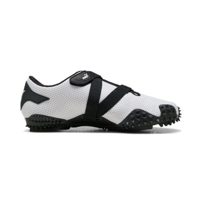Mostro Cuero Perforado «Blanco Negro»