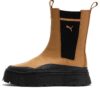 (Mujeres) Bota Chelsea Mayze Stack «Desert Tan»