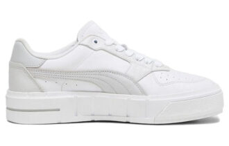 (Mujeres) Cali Court Leather «Blanco Gris Claro Fresco»