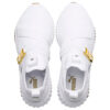 (Mujeres) Defy Varsity Mid «Blanco Dorado Metálico»