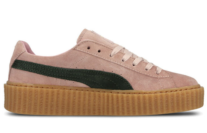 (Mujeres) Fenty x Suede Creeper «Rosa Sucio»