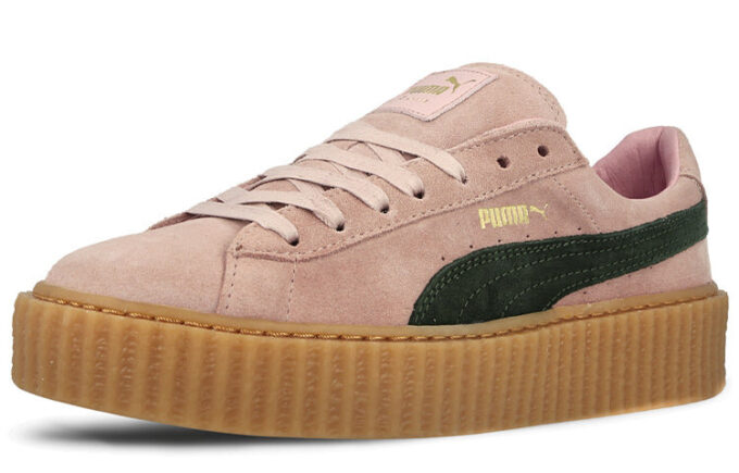 (Mujeres) Fenty x Suede Creeper «Rosa Sucio»