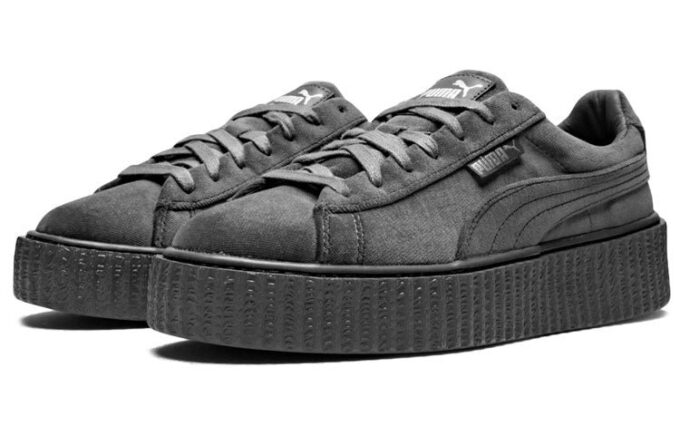(Mujeres) Fenty x Velvet Creeper «Gris Glaciar»