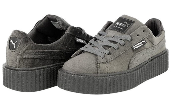 (Mujeres) Fenty x Velvet Creeper «Gris Glaciar»
