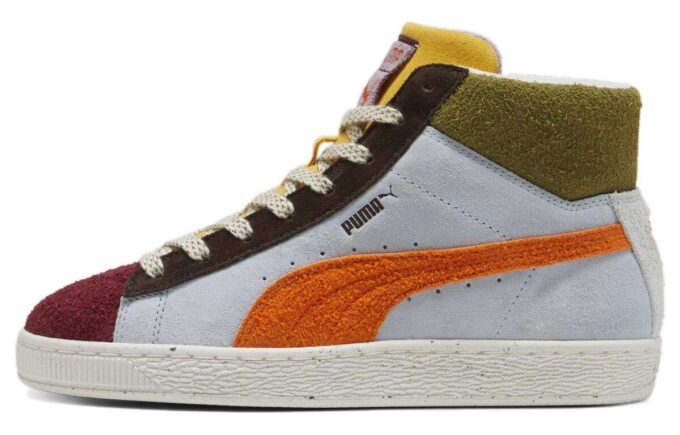 (Mujeres) Lemlem x Suede Mid «Icy Blue Cayenne Pepper»