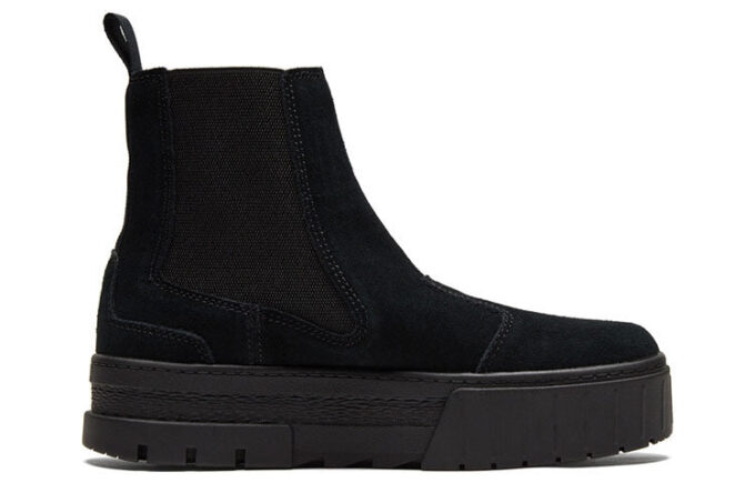 (Mujeres) Mayze Chelsea Suede «Triple Black»
