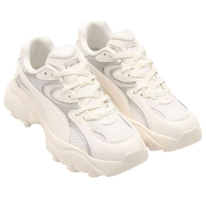 (Mujeres) Pulsar Lite «Blanco cálido Plata Puma»