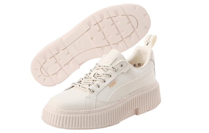 (Mujeres) PUMA Dinara Americana para Mujer «Granola Blanca Cálida»
