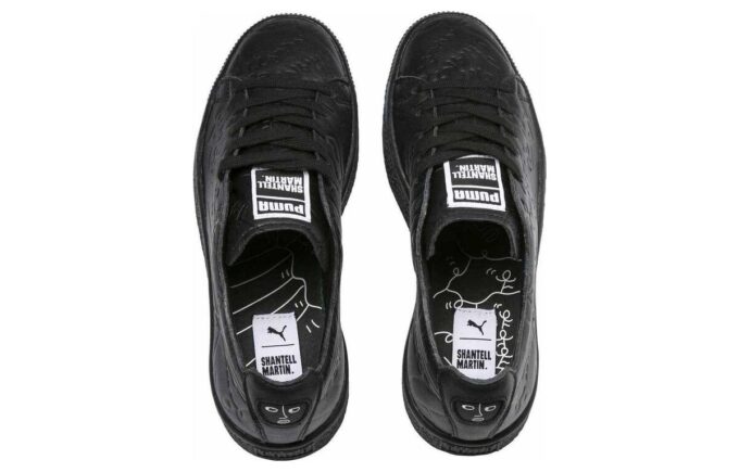 (Mujeres) Shantell Martin x Suede «Black Low-Top»