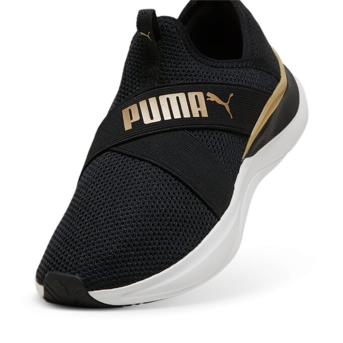 (Mujeres) Softride Harmony Slip-On «Negro Dorado»