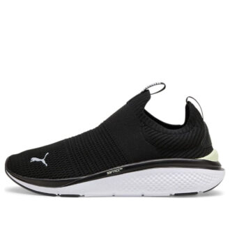 (Mujeres) Softride Pro Echo Slip-On «Negro Blanco»