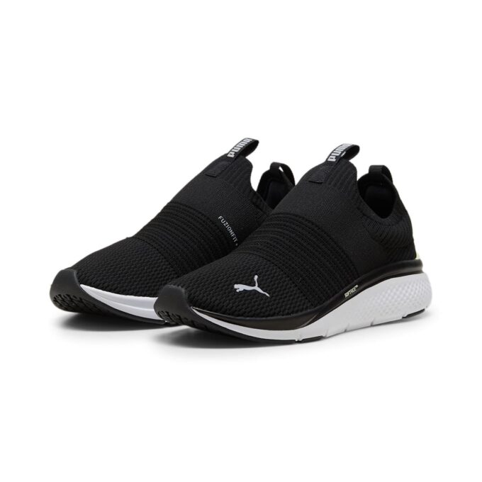 (Mujeres) Softride Pro Echo Slip-On «Negro Blanco»
