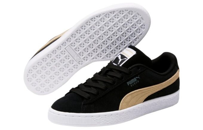 (Mujeres) Suede Classic T7 «Arena clara negra»