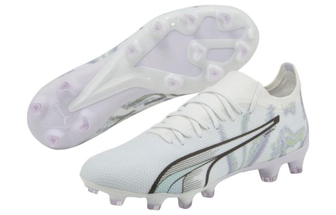(Mujeres) ULTRA Match Brilliance FG/AG «Blanco Gris»