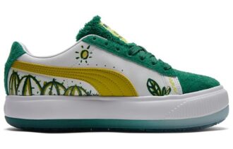 (Mujeres) x FLABJACKS Suede Mayu «Fuzzy Cactus Park»