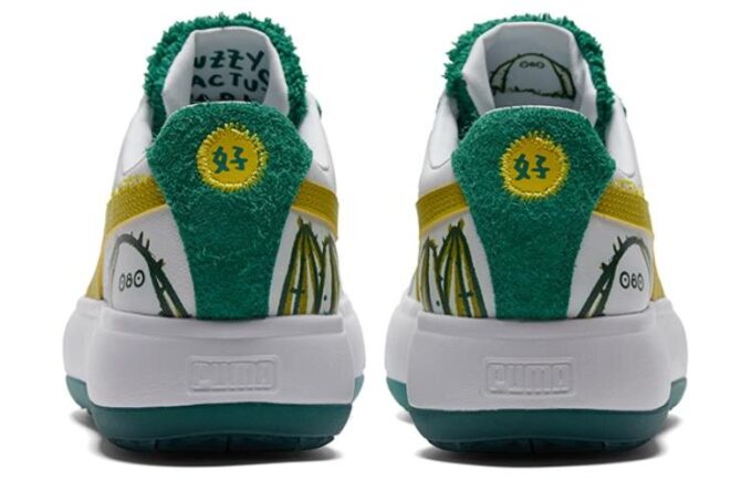(Mujeres) x FLABJACKS Suede Mayu «Fuzzy Cactus Park»