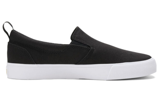 (Mujeres) Zapatillas sin cordones Bari «Equipo Negro Dorado»