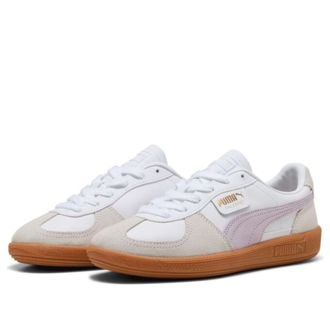 Palermo Leather «Blanco Lila Escarcha»