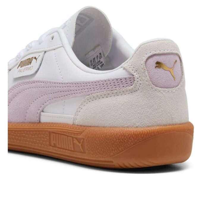 Palermo Leather «Blanco Lila Escarcha»