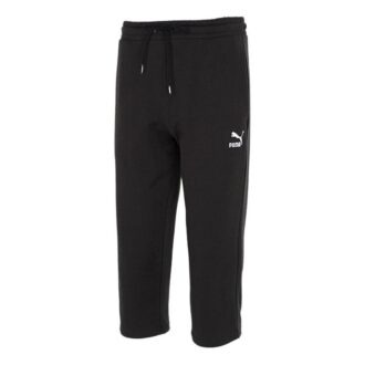 Pantalón 3/4 tejido activo «Negro y blanco»