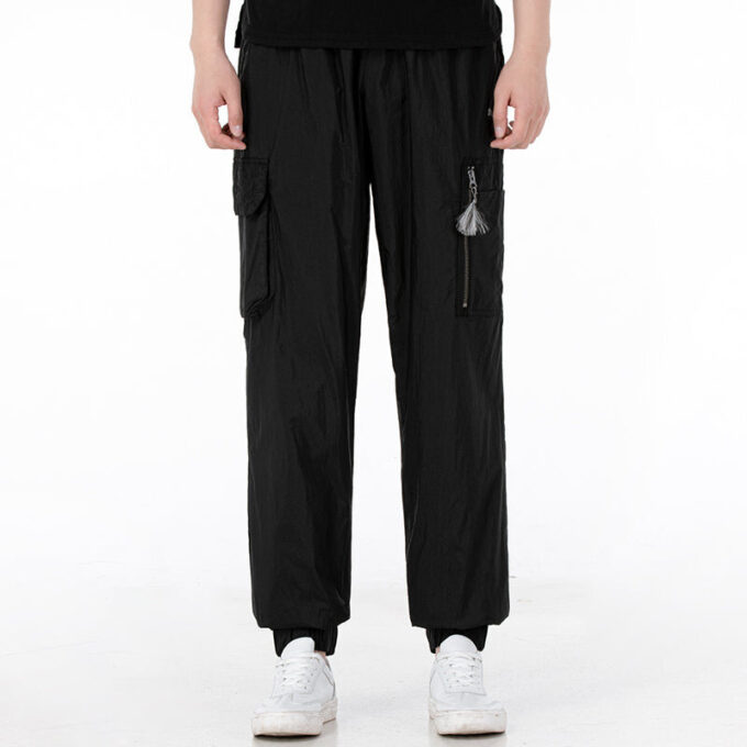 Pantalón cargo Paisley «Negro»