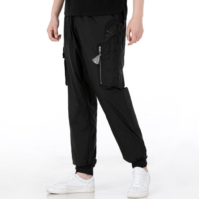 Pantalón cargo Paisley «Negro»