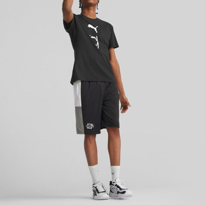 Pantalón corto de baloncesto de entrenamiento «Negro»