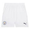 Pantalón corto Manchester City 24/25 «Blanco y negro»