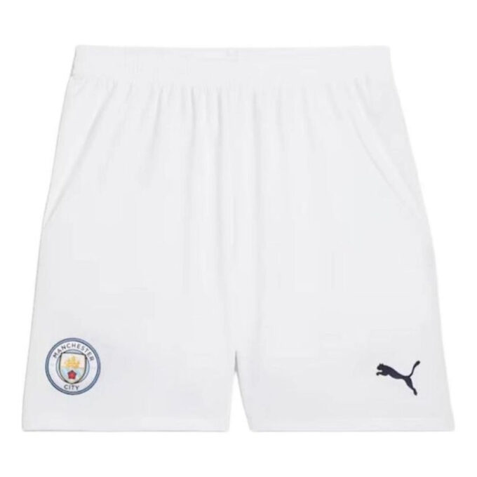 Pantalón corto Manchester City 24/25 «Blanco y negro»