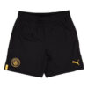 Pantalón corto réplica del Manchester City F.C. 22/23 «Negro Dorado»