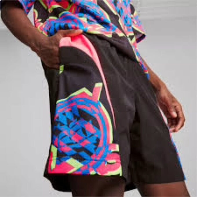 Pantalón corto tejido FtblNrgy del Manchester City «Negro Multicolor»