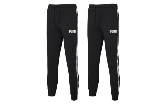Pantalón de chándal Tape «Negro Blanco»